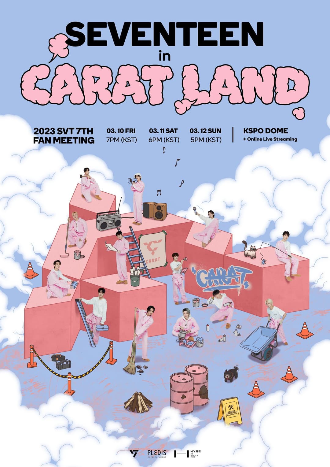 Poster di SEVENTEEN in CARAT LAND