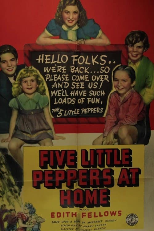 Poster di Five Little Peppers at Home