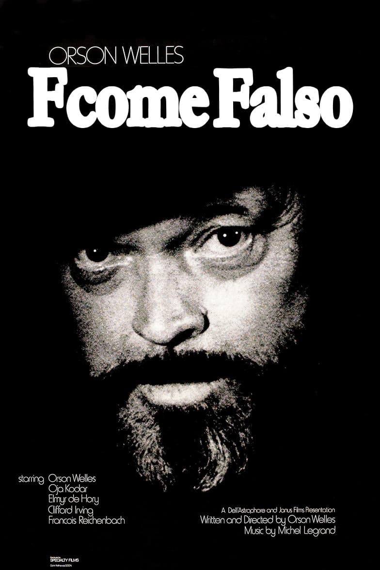 Poster di F come Falso