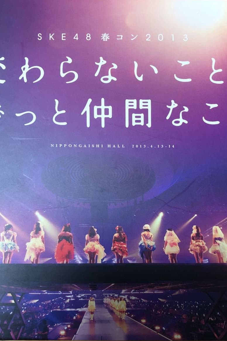 Poster di SKE48春コン2013