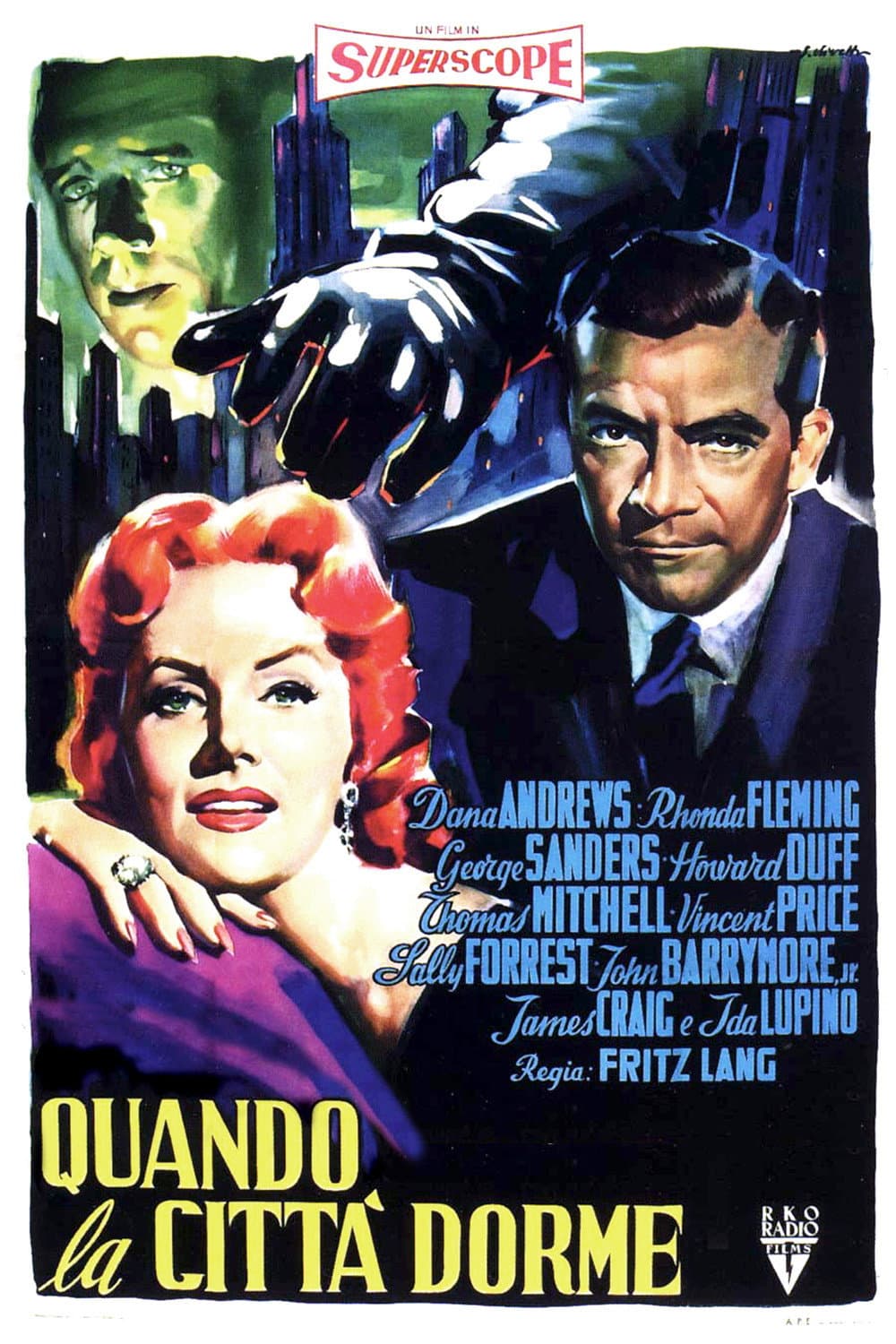 Poster di Quando la città dorme