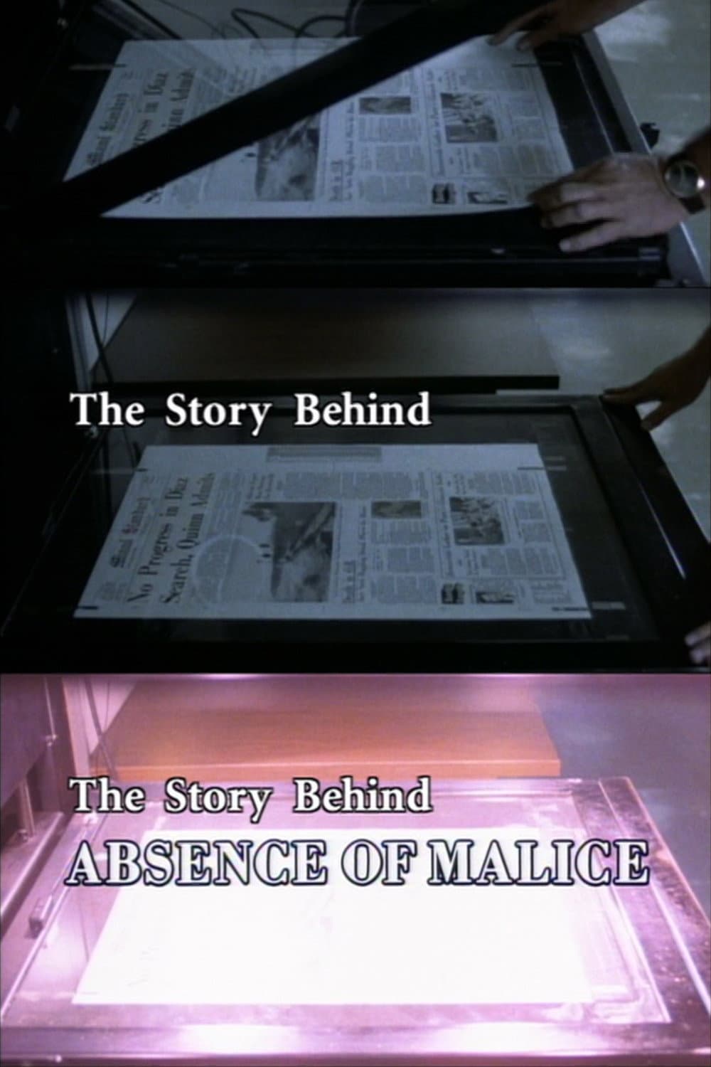 Poster di The Story Behind "Absence of Malice"
