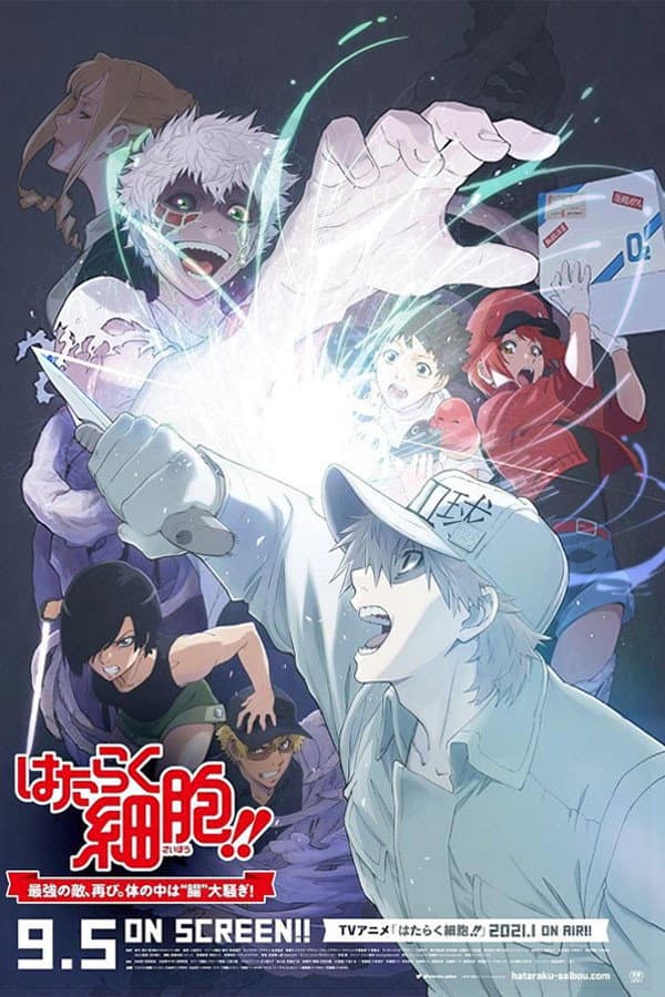 Poster di 「はたらく細胞!!」最強の敵、再び。体の中は"腸"大騒ぎ！