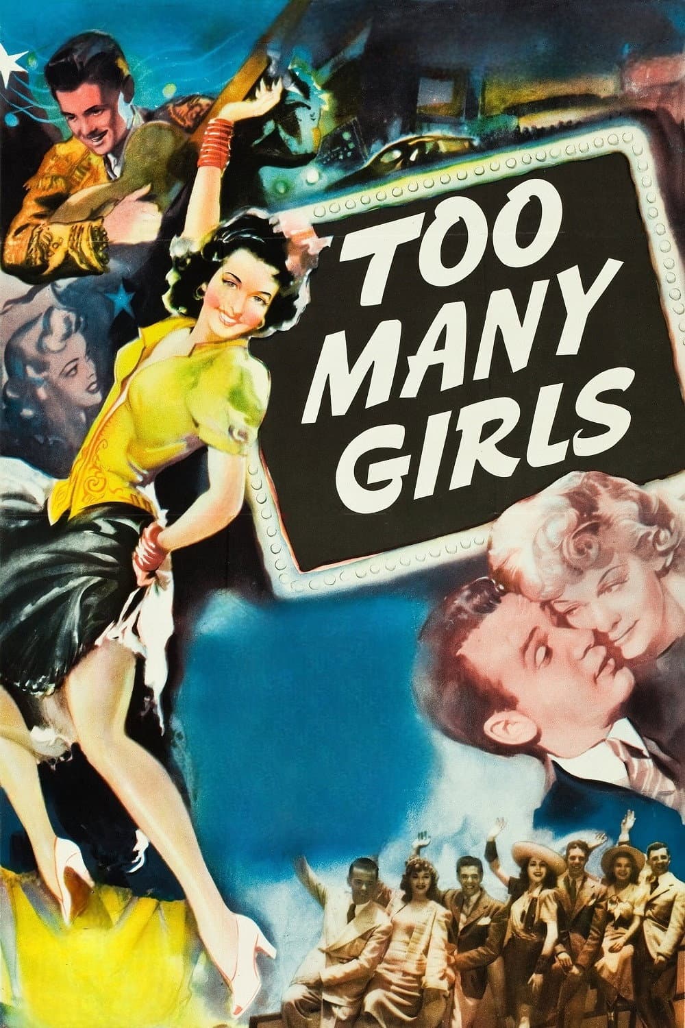 Poster di Too Many Girls