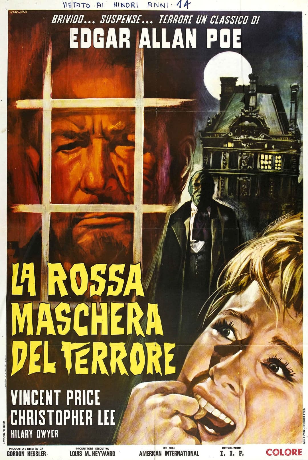 Poster di La rossa maschera del terrore