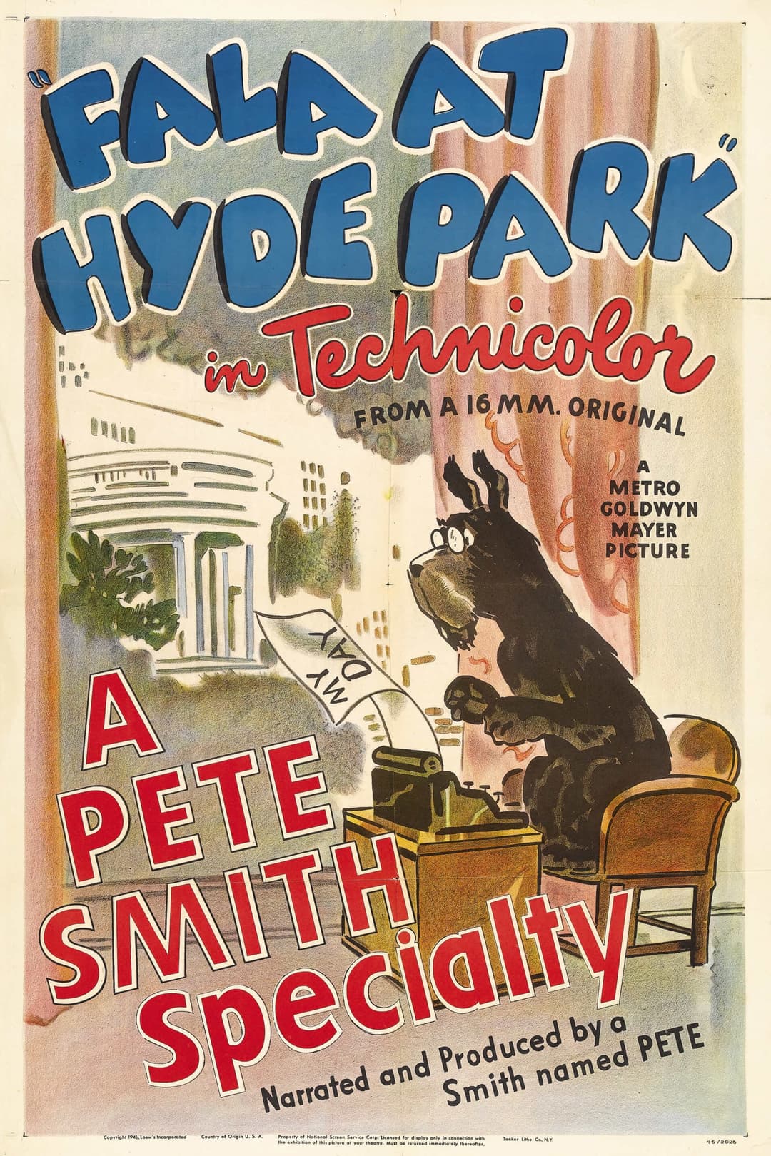 Poster di Fala at Hyde Park