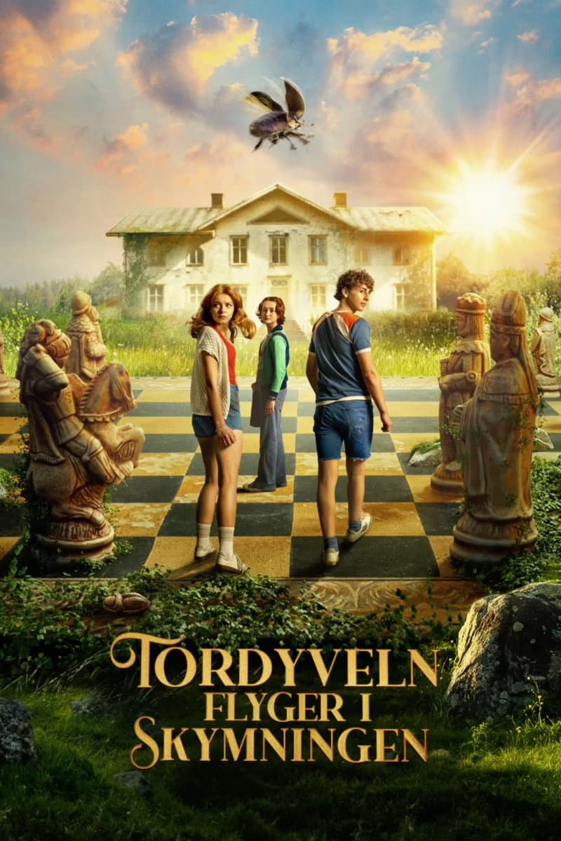 Poster di Tordyveln flyger i skymningen
