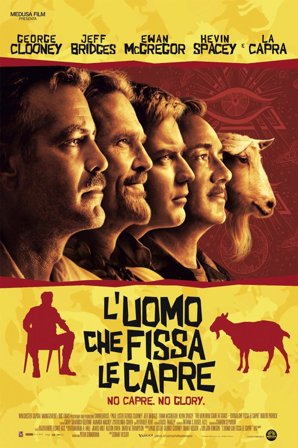 Poster di L'uomo che fissa le capre