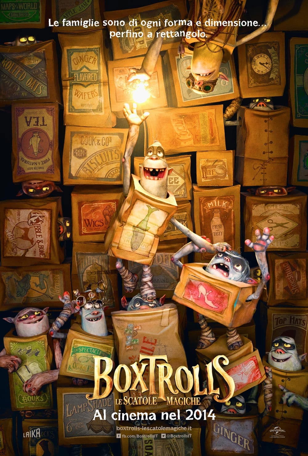 Poster di Boxtrolls - Le scatole magiche