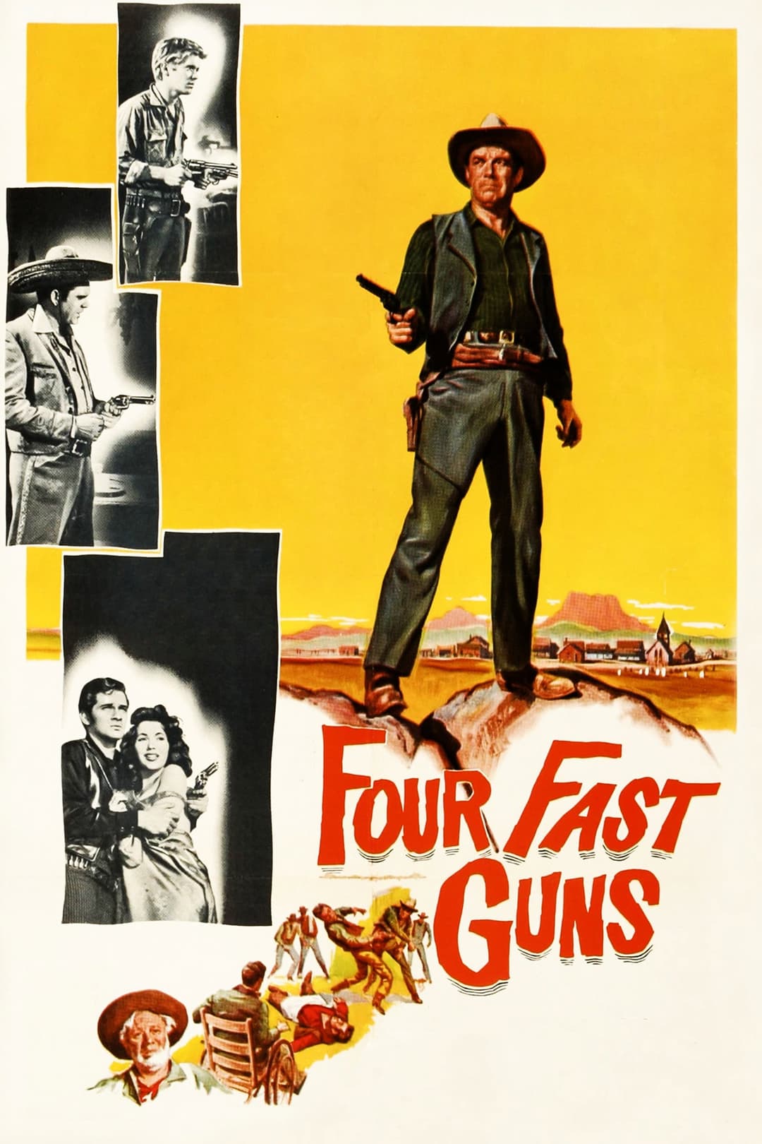 Poster di Four Fast Guns