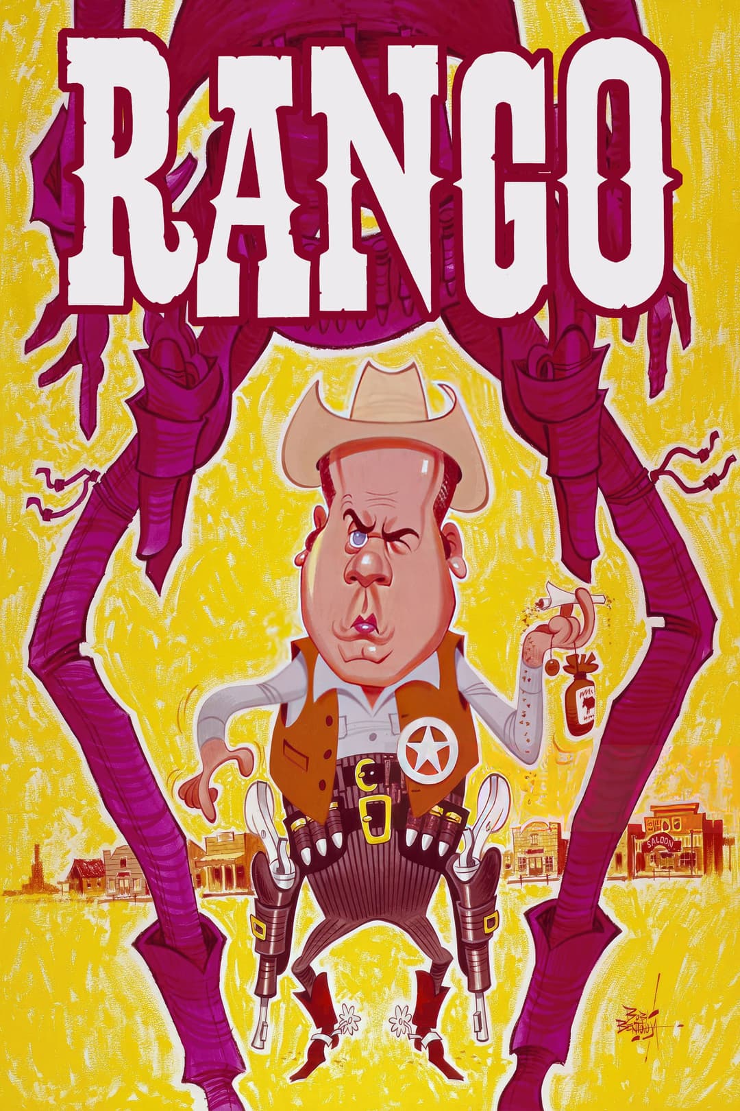 Poster di Rango