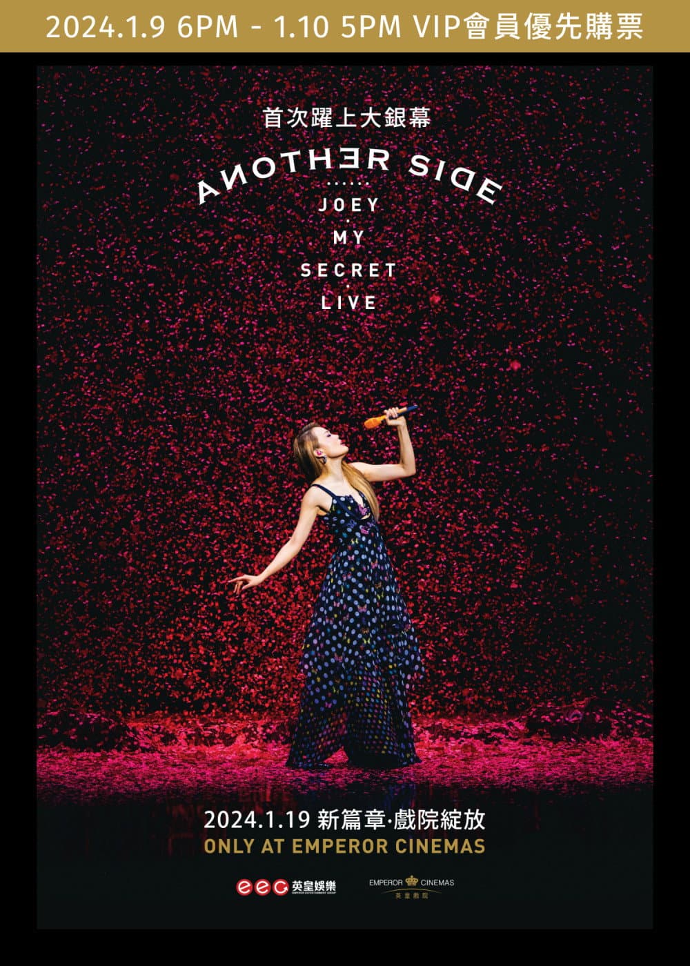 Poster di 容祖儿 Another Side Joey My Secret Live 演唱会