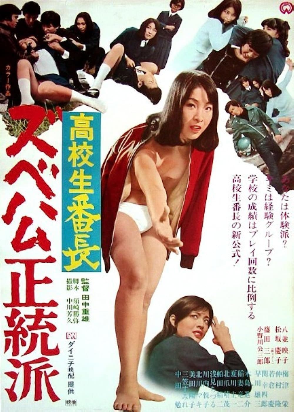 Poster di 高校生番長 ズベ公正統派
