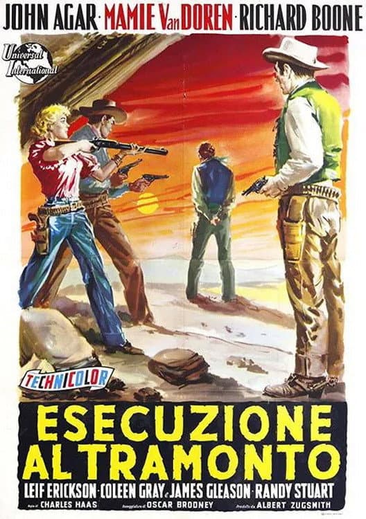 Poster di Esecuzione al tramonto