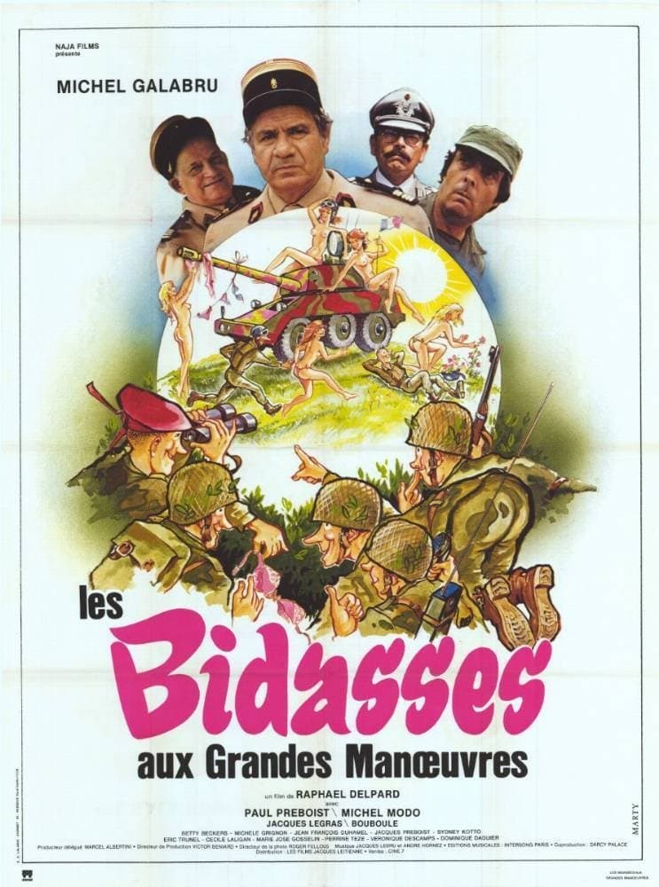 Poster di Les Bidasses aux grandes manœuvres