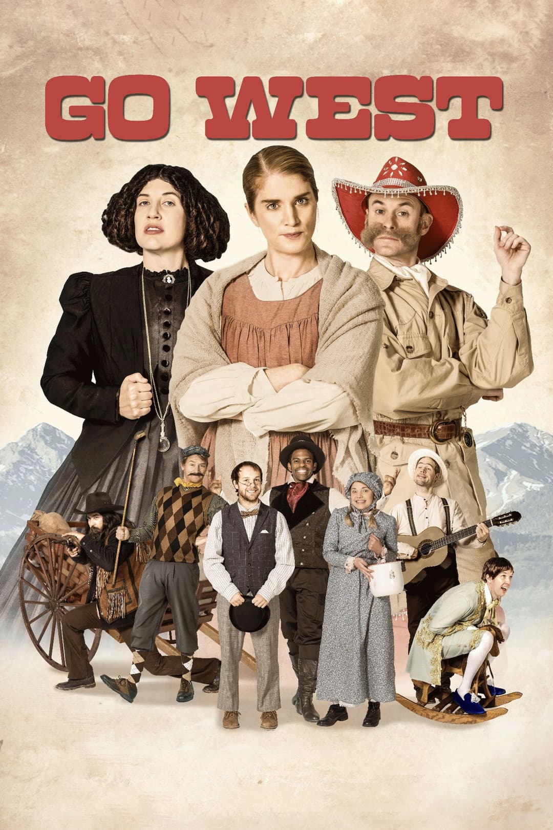 Poster di Go West