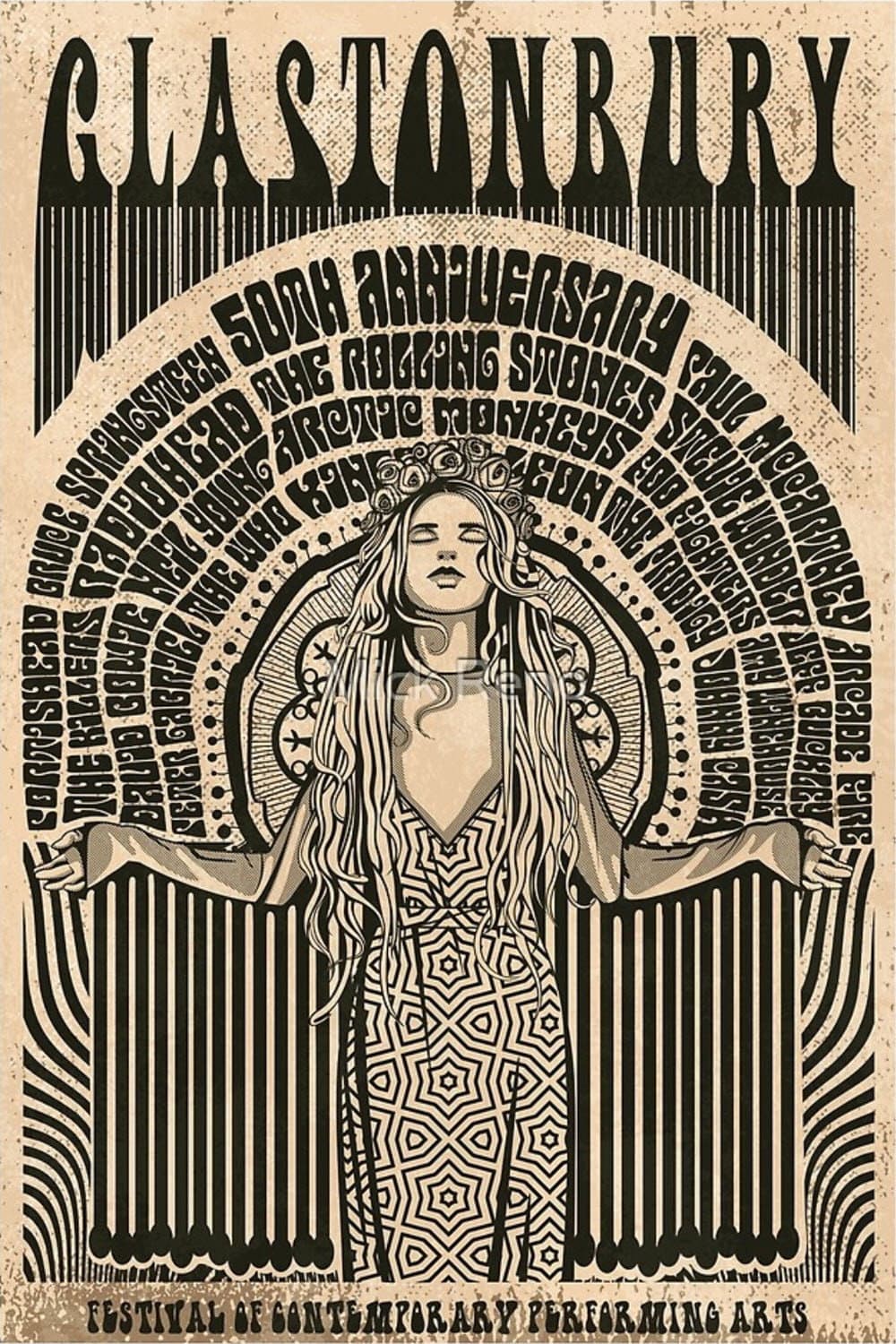 Poster di Glastonbury: 50 Years and Counting