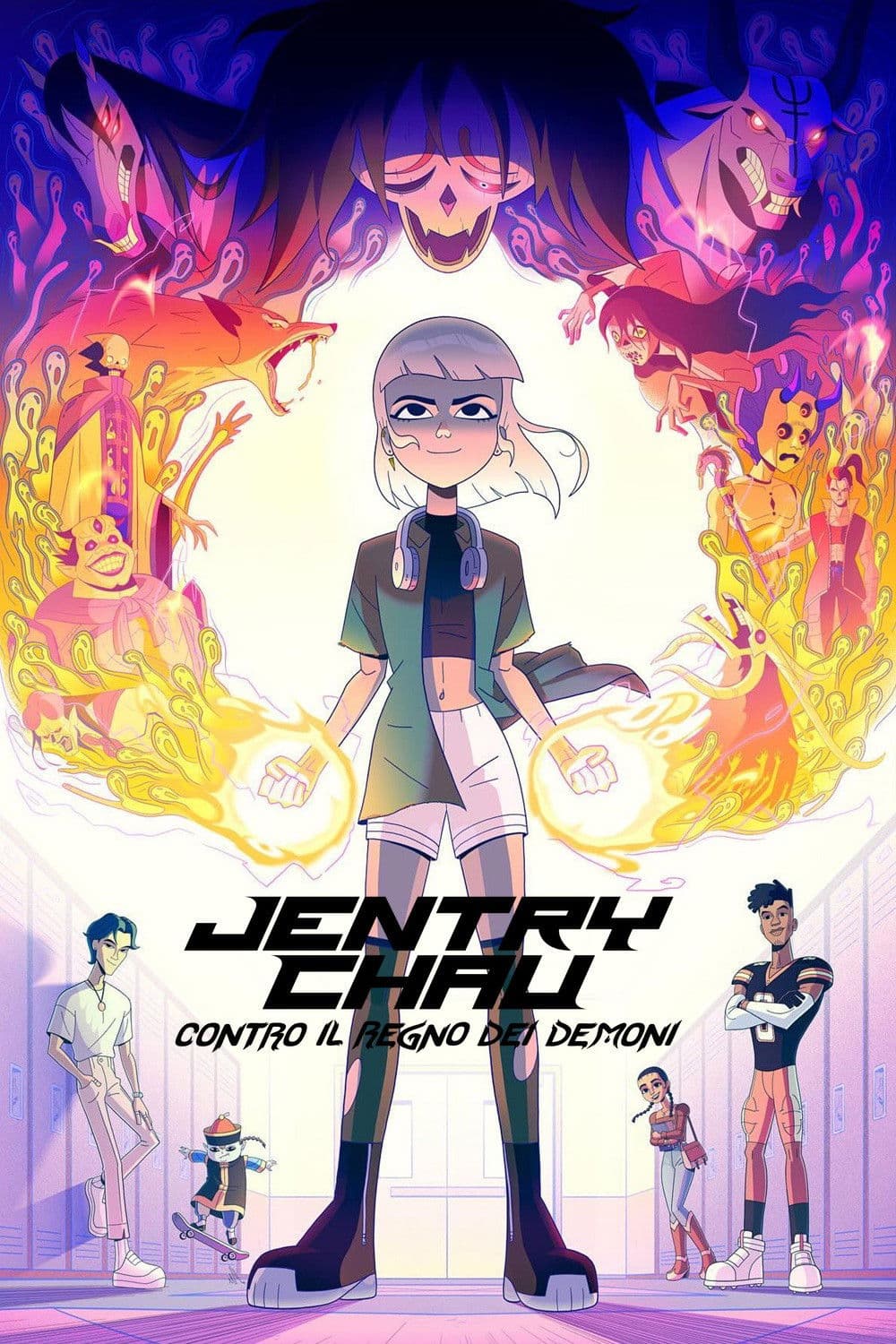 Poster di Jentry Chau contro il regno dei demoni