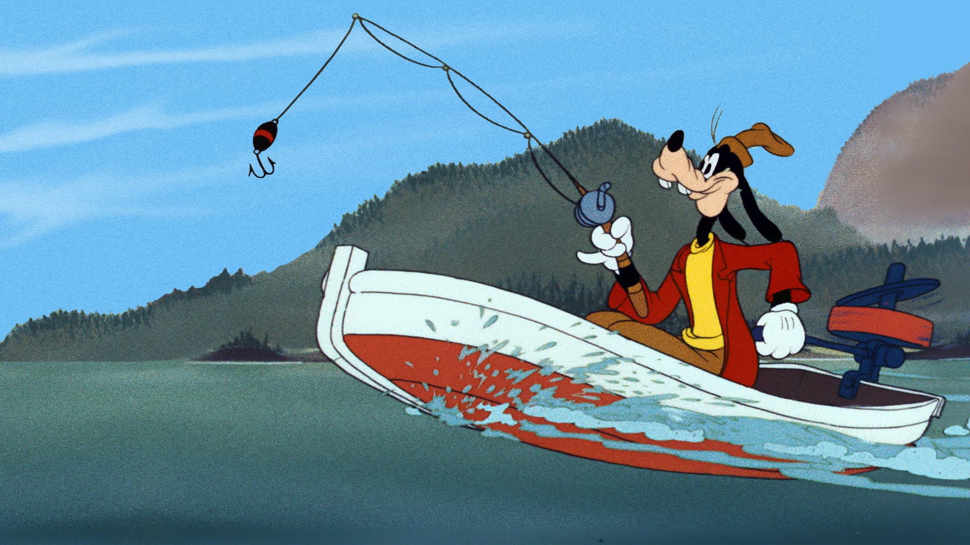 Pippo e la pesca - immagine