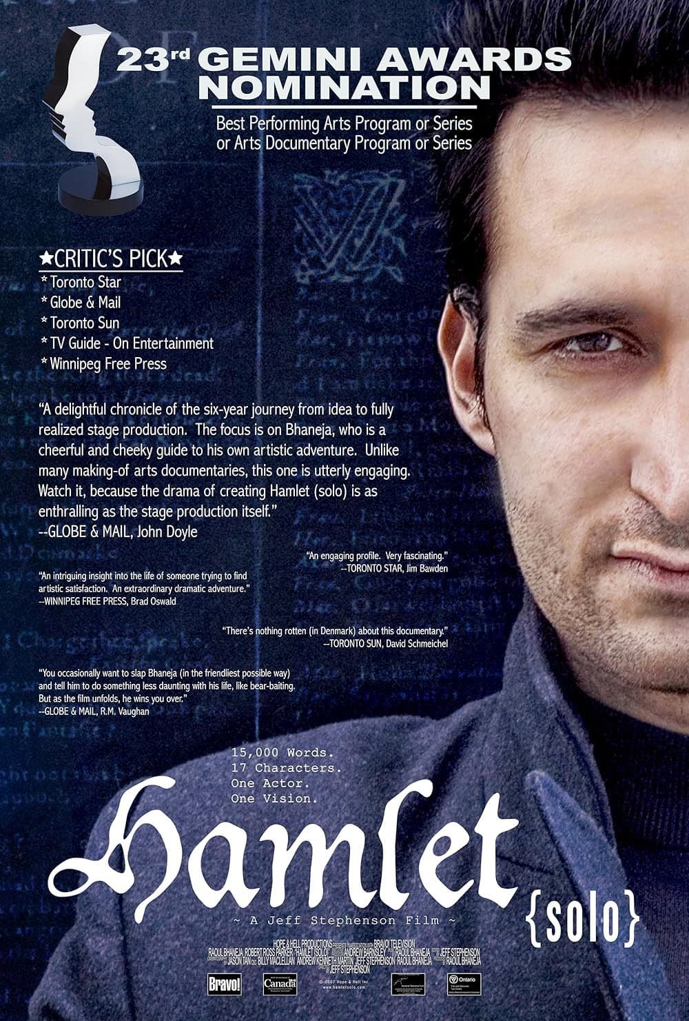 Poster di Hamlet {Solo}