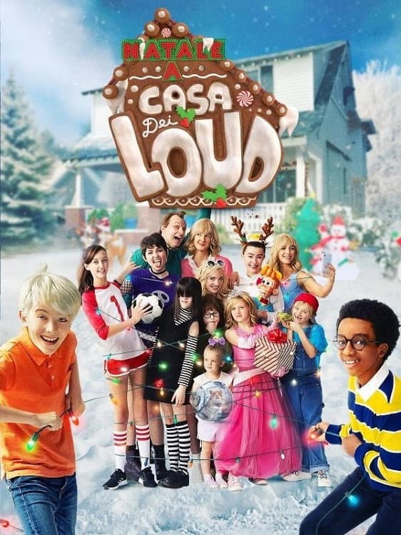 Poster di Natale a casa dei Loud
