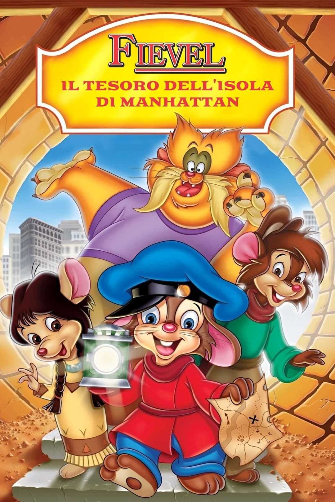 Poster di Fievel - Il tesoro dell'isola di Manhattan