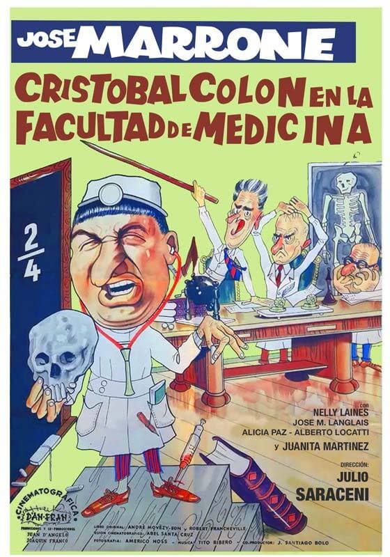 Poster di Cristóbal Colón en la Facultad de Medicina