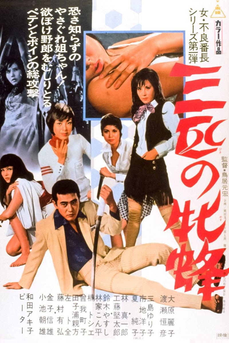 Poster di 三匹の牝蜂 　