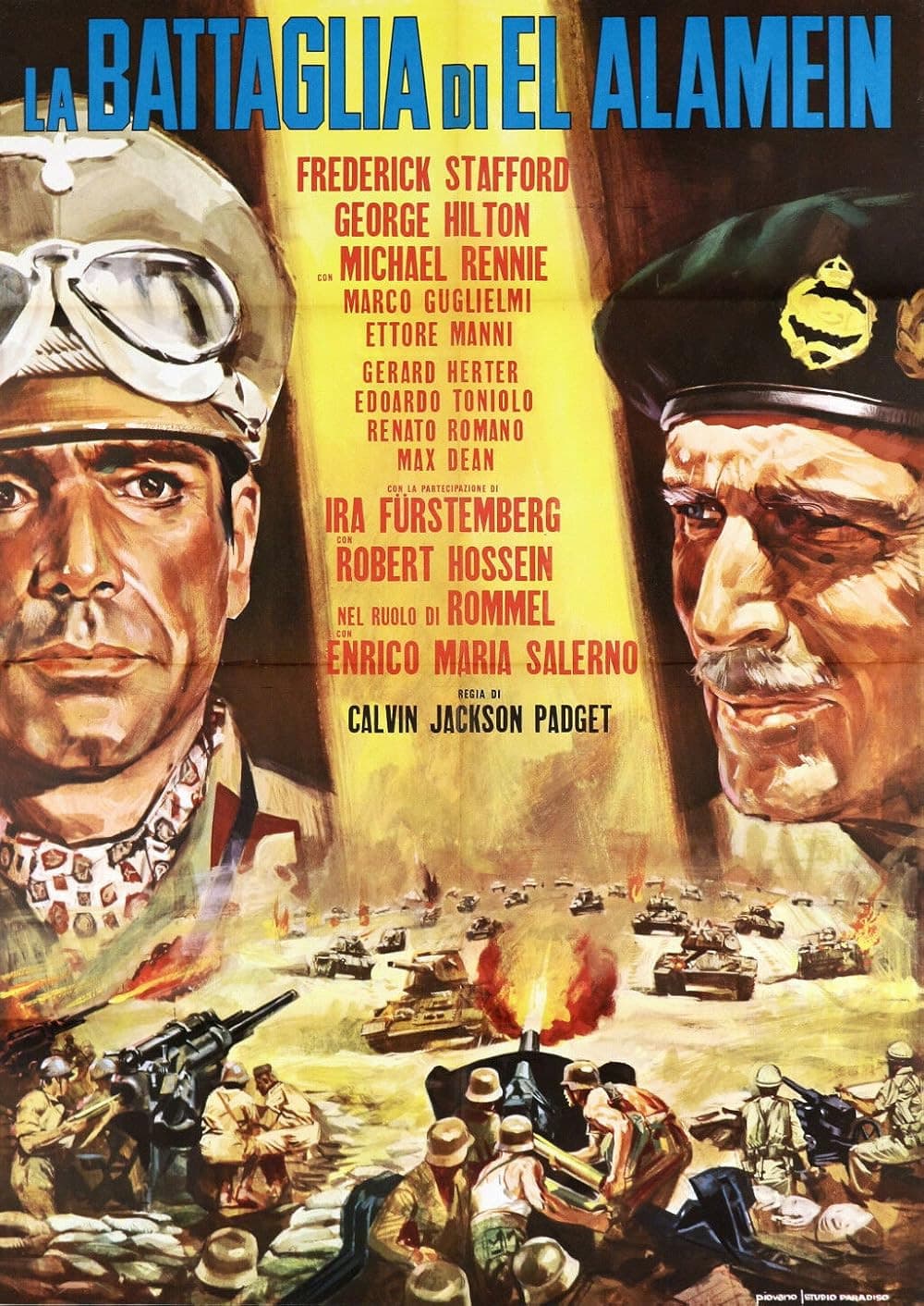 Poster di La battaglia di El Alamein