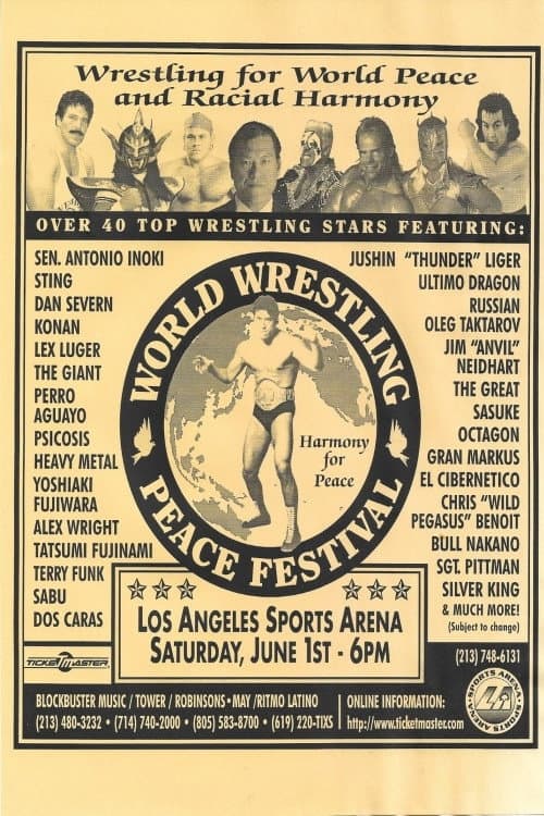 Poster di World Wrestling Peace Festival