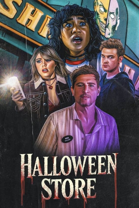 Poster di Halloween Store