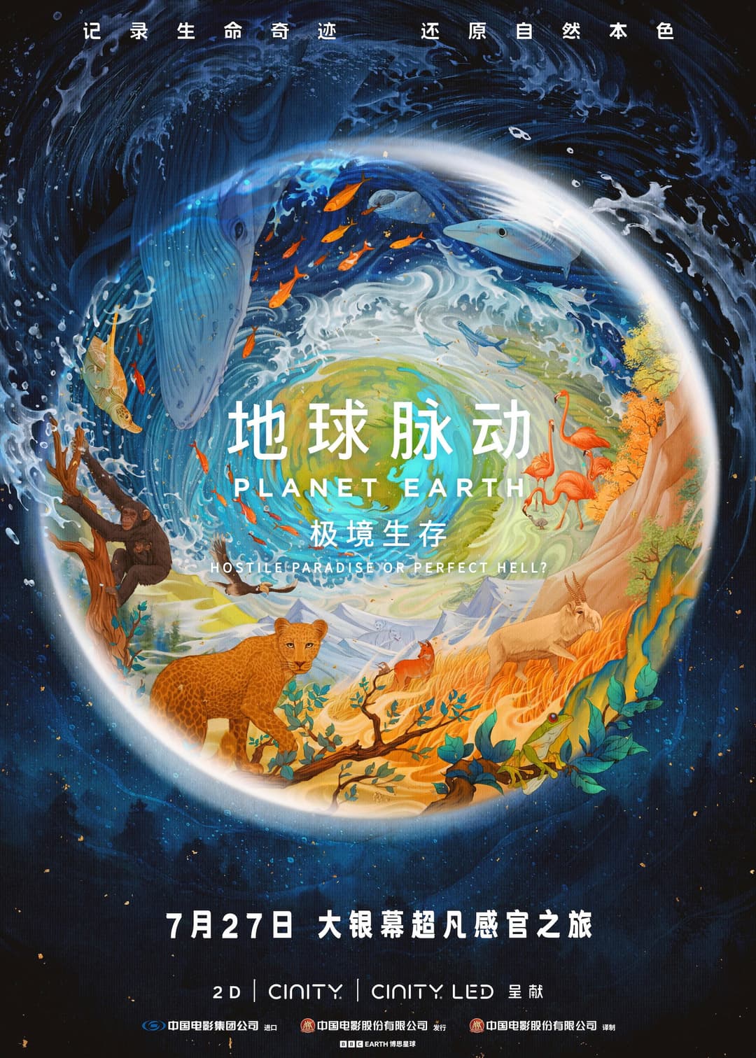 Poster di Planet Earth: Hostile Paradise or Perfect Hell?