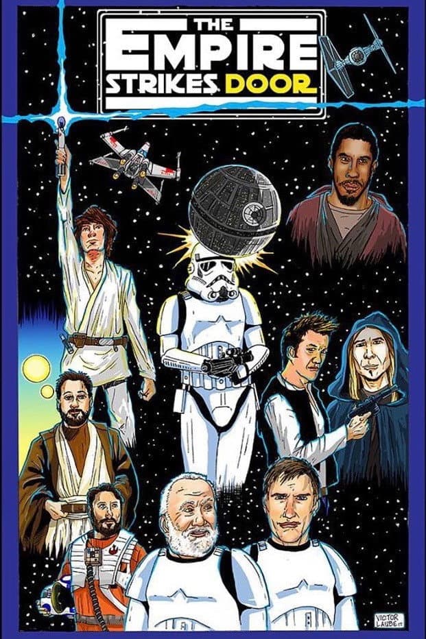 Poster di The Empire Strikes Door