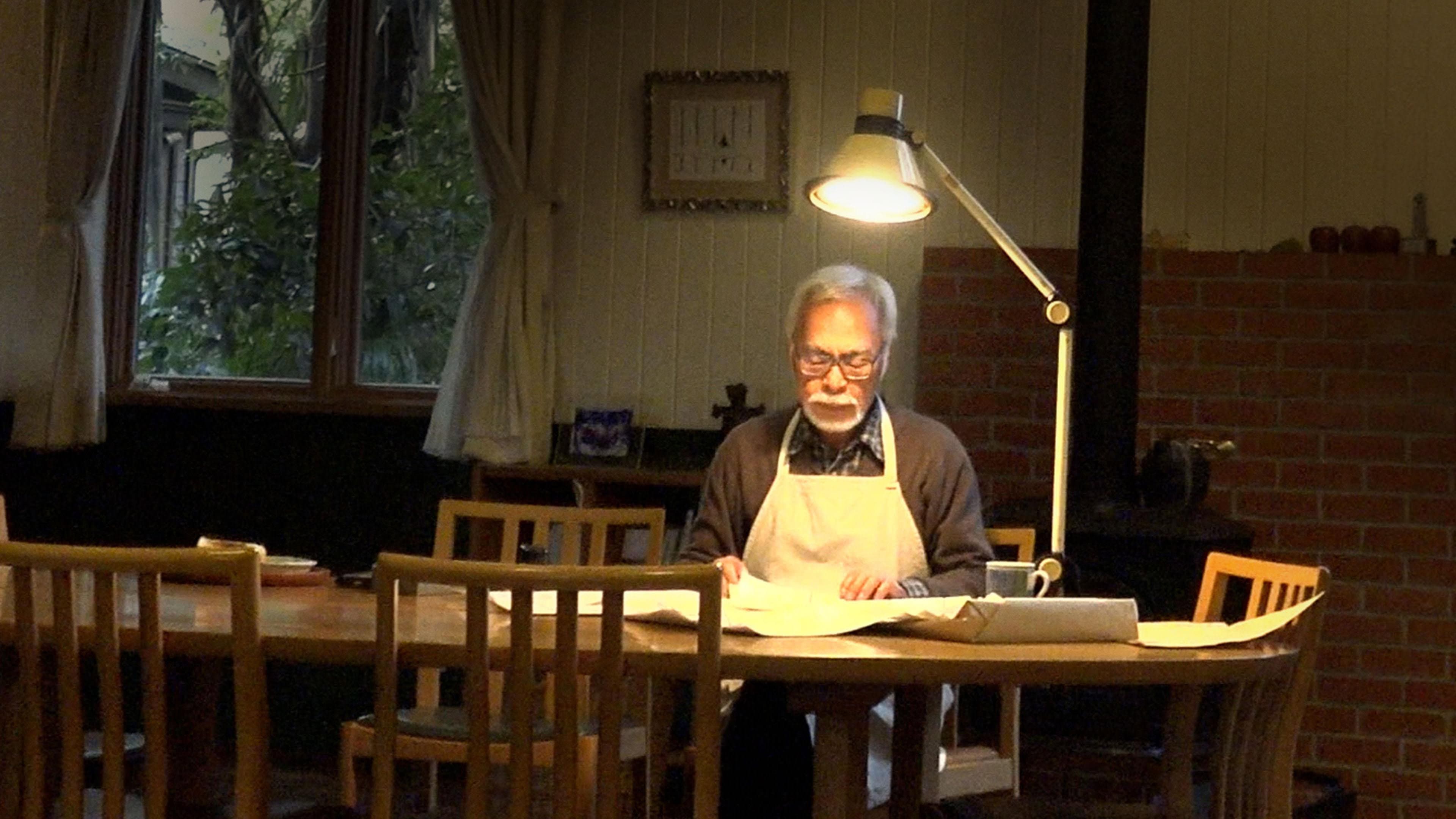 Hayao Miyazaki e l'airone - immagine