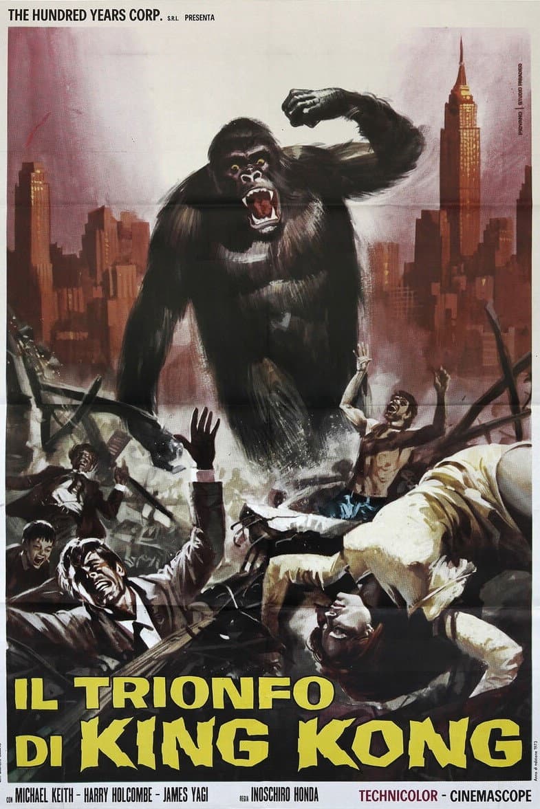 Poster di Il trionfo di King Kong