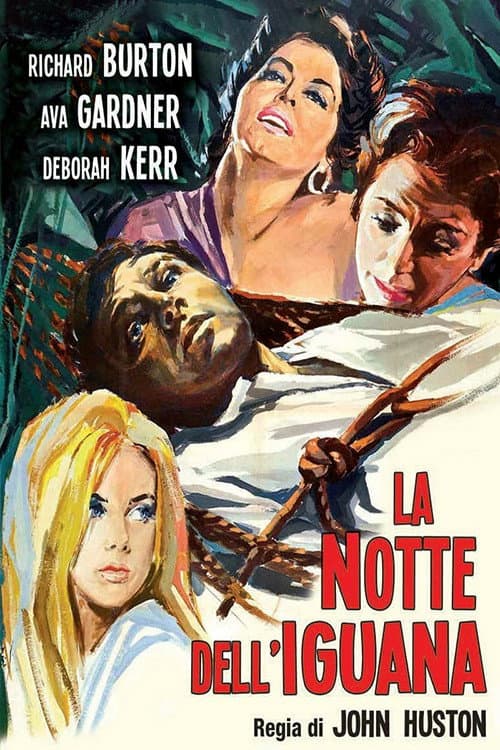 Poster di La notte dell'iguana