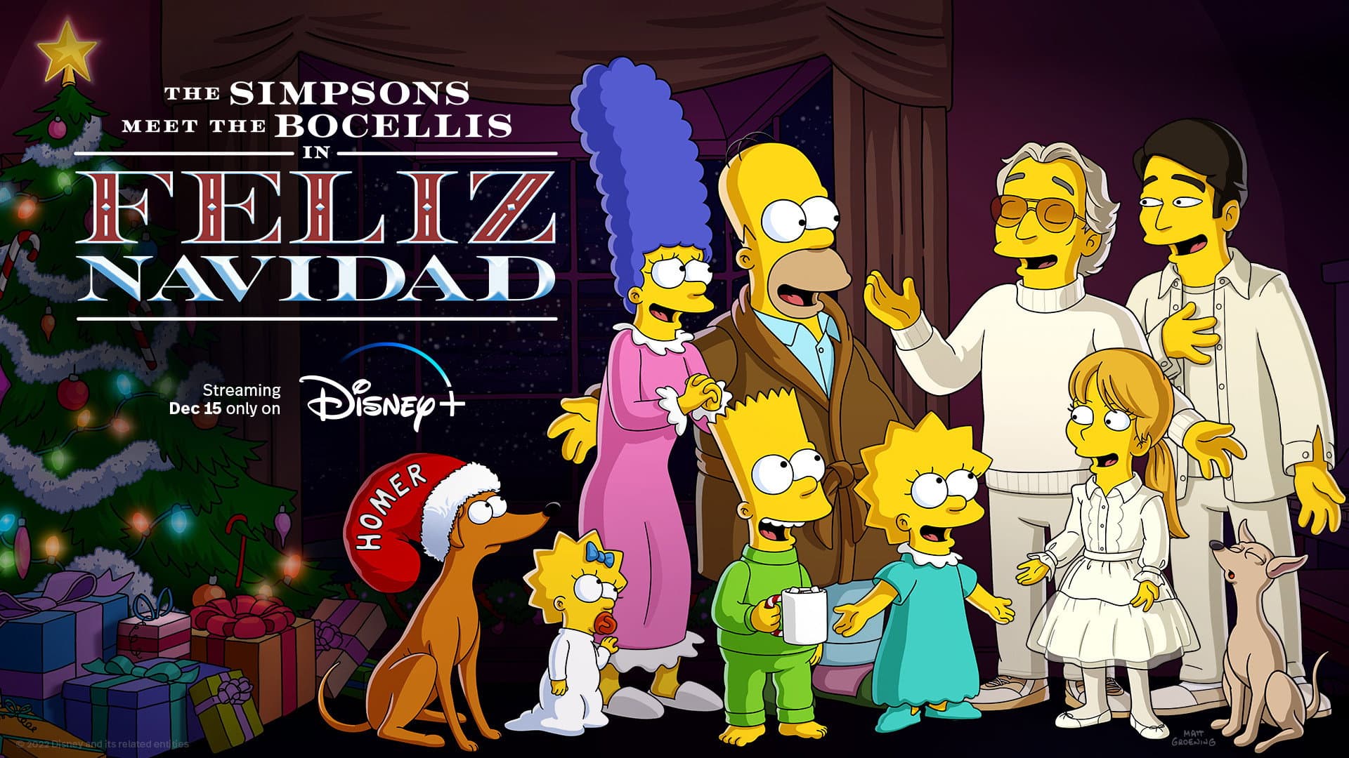 “Feliz Navidad”- I Simpson incontrano i Bocelli - immagine