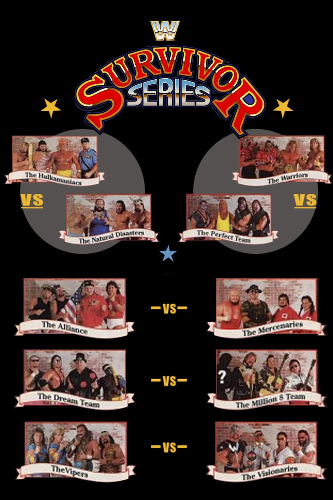 Poster di WWE Survivor Series 1990