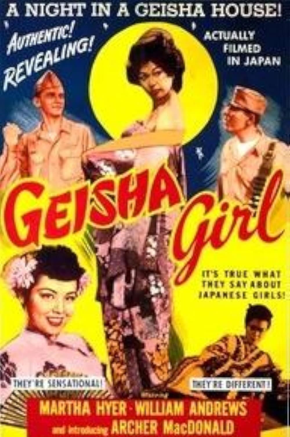Poster di Geisha Girl