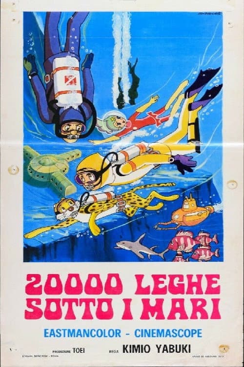 Poster di 20.000 leghe sotto i mari