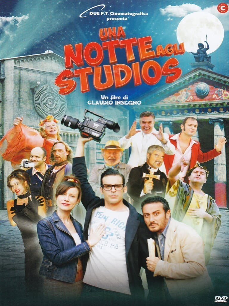 Poster di Una notte agli studios