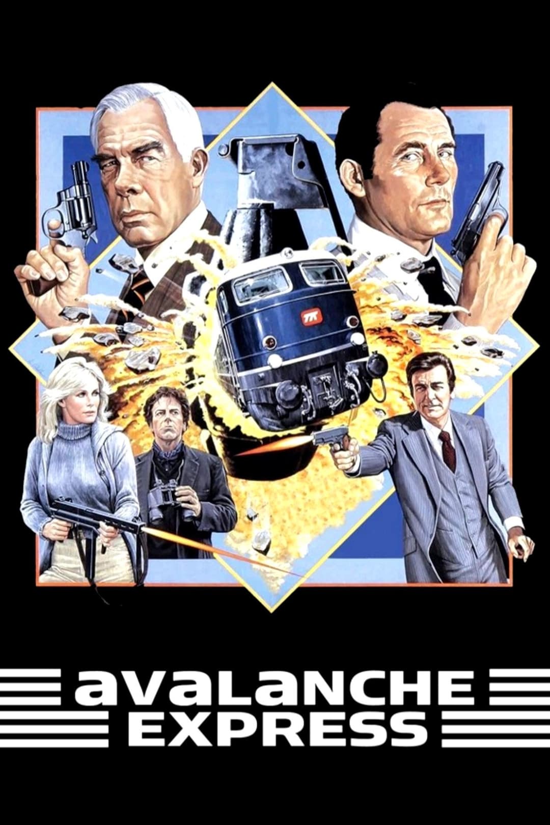 Poster di Avalanche Express