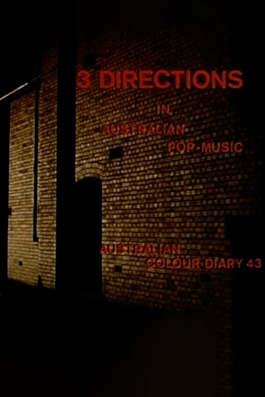 Poster di 3 Directions in Australian Pop Music