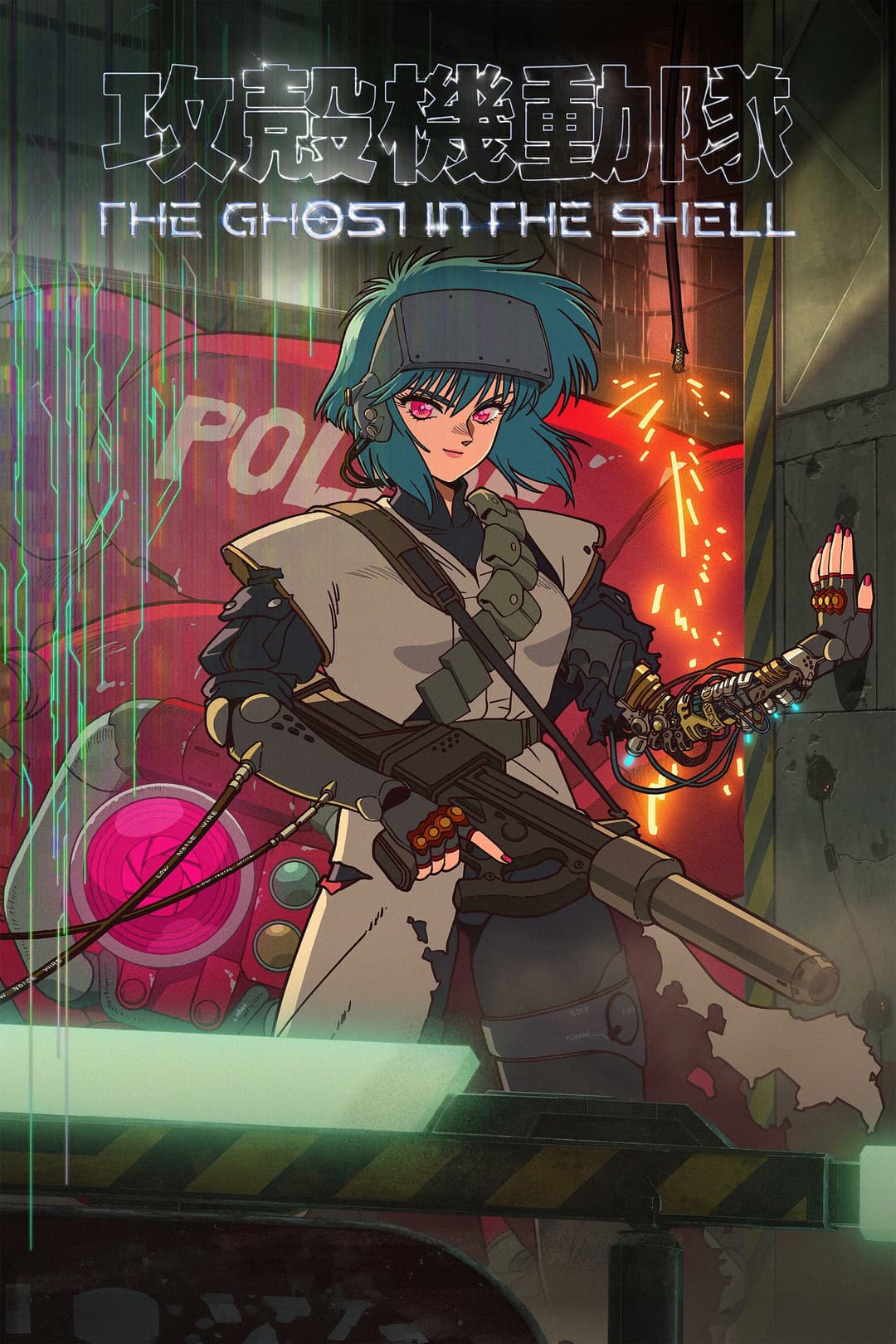 Poster di THE GHOST IN THE SHELL