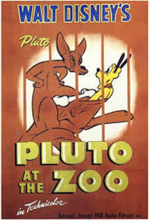 Poster di Pluto allo zoo