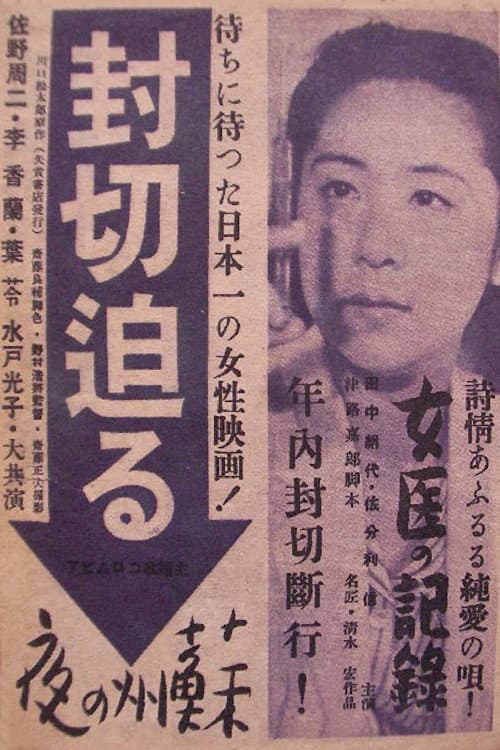 Poster di 女医の記録