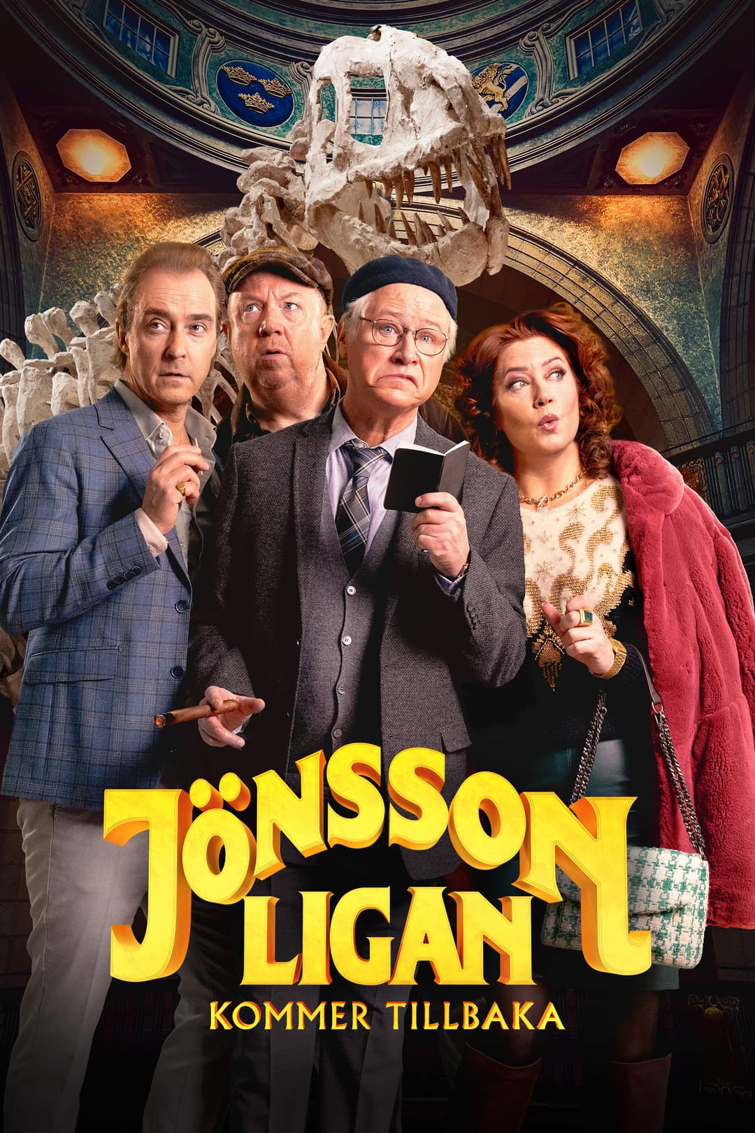 Poster di Jönssonligan kommer tillbaka
