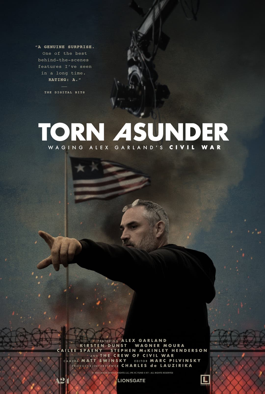 Poster di Torn Asunder: Waging Alex Garland's Civil War