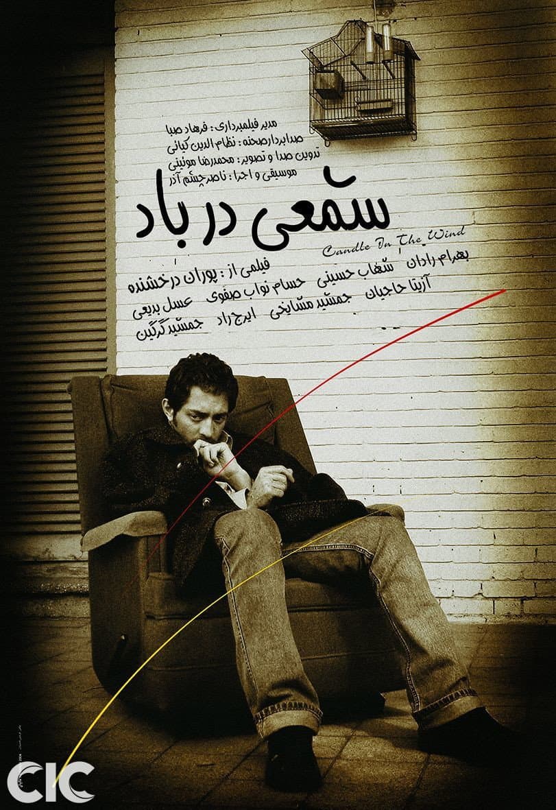 Poster di شمعی در باد