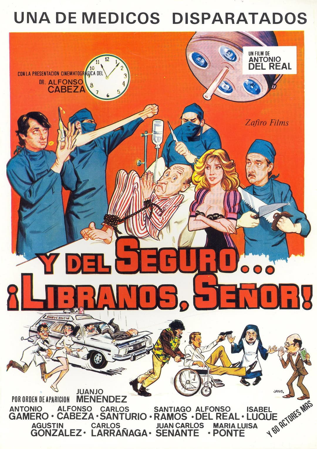 Poster di Y del seguro… líbranos, Señor!